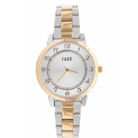 Fado RH0076 Metalik Gri - Gold Kadın Kol Saati