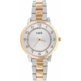 Fado RH0076 Metalik Gri - Gold Kadın Kol Saati