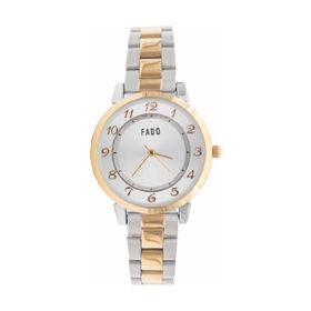 Fado RH0076 Metalik Gri - Gold Kadın Kol Saati