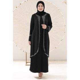 Fahima FHM838 Adalya Siyah Abiye