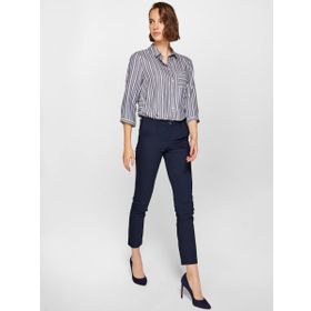 Faik Sönmez 00075 Lacivert Kadın Pantolon