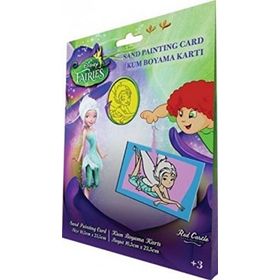 Fairies No 4 Kum Boyama Kartları