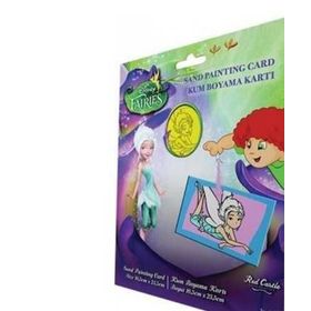 Fairies No 4 Kum Boyama Kartları