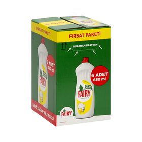 Fairy 650 ml Limon Kokulu Bulaşık Deterjanı