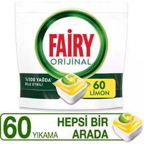 Fairy Hepsi Bir Arada 60 Adet Bulaşık Makinesi Tableti