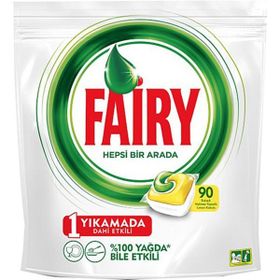Fairy Hepsi Bir Arada 90 Kapsül Bulaşık Makinesi Tableti