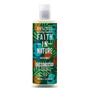 Faith In Nature 400 ml Doğal İçerikli Nemlendirici Hindistan Cevizi Saç Bakım Kremi