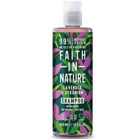 Faith In Nature 400 ml Doğal İçerikli Rahatlatıcı Lavanta & Sardunya Şampuan