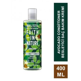Faith In Nature Avokado Tüm Saçlar İçin 400 ml Saç Kremi