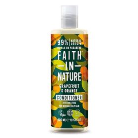 Faith In Nature Greyfurt Portakal Normal Yağlanmaya Kepeğe Meyilli Saçlar İçin %99 Doğal Tazeleyici Saç Bakım Kremi