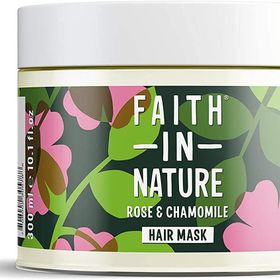 Faith In Nature Gül ve Papatyalı Normal Kuru Saçlar İçin 300 ml Saç Bakım Maskesi