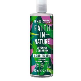 Faith In Nature Lavanta Sardunya Normal ve Kuruya Dönük Saçlar İçin 100 ml Saç Kremi