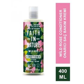 Faith In Nature Wild Rose Onarıcı 400 ml Saç Bakım Kremi