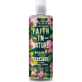 Faith In Nature Yabani Gül %99 Doğal Onarıcı 400 ml Saç Kremi ve Şampuan