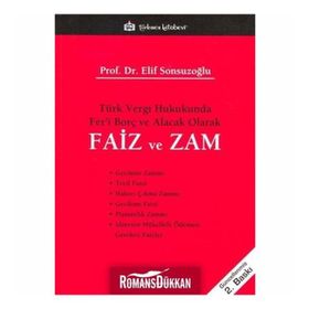 FAIZ VE ZAM - ELIF SONSUZOĞLU