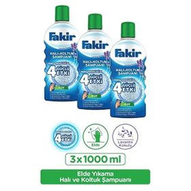Fakir 1000ml Nano Teknoloji ile Lavantalı Makine Halı ve Koltuk Şampuanı