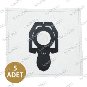Fakir 102406574 Prestige 1900 5 Adet Uyumlu Süpürge Toz Torbası