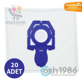 Fakir 11900 Prestige 20 Adet Süpürge Sentetik Toz Torbası