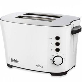Fakir Alba 850 W 7 Programlı 2 Dilim Hazneli Ekmek Kızartma Makinesi Beyaz