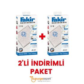 Fakir B Tipi 5 Adet Toz Torbası