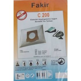 Fakir C200 C220 5 Adet Süpürge Torbası