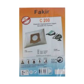 Fakir C200 C220 5 Adet Süpürge Torbası