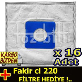 Fakir cl 220 Toz Süpürge Torbası