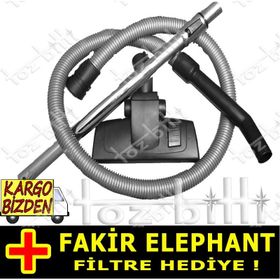 Fakir Elephant Süpürge Hortum Seti