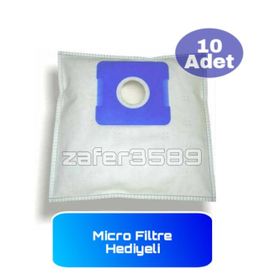 Fakir Emotion 2400 10 Adet Turbo Süpürge Sentetik Kumaş Toz Torbası