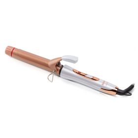 Fakir Estelle 25 mm Beyaz AltınKrom Rose Saç Maşası