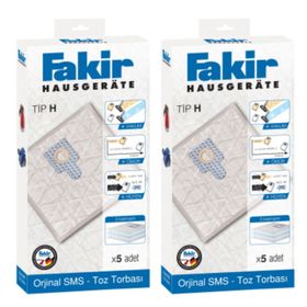 Fakir H Tipi 5'li Elektirik Süpürgesi Torbası