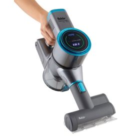 Fakir Inovator X Plus 7286 Antrasit Mavi Şarjlı Dikey Süpürge