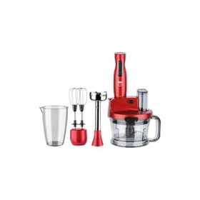 Fakir Mr Chef Quadro Rouge Premium Yüksek Performans Turbo Özellikli Blender Seti