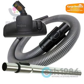 Fakir Range Electronic Elektrikli Süpürge Emici Yer Başlığı Teleskopik Boru