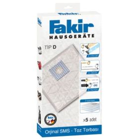 Fakir Tip D Toz Süpürge Torbası