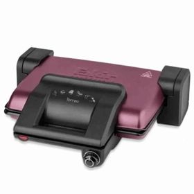 Fakir Torreo Violet 1800 W 6 Adet Pişirme Kapasiteli Teflon Çıkarılabilir Plakalı Izgara ve Tost Makinesi