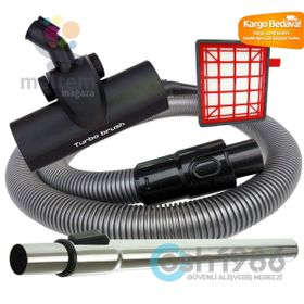 Fakir Veyron Basic Süpürge Hortumu Turbo Brush Başlık Boru Filtre