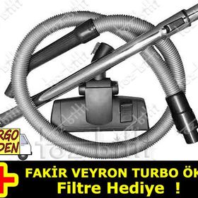 Fakir Veyron Turbo Öko Emici Başlık Teleskopik Boru Seti