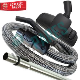 Fakir Veyron Turbo Öko Süpürge Çelik Telli Hortumu Turbo Brush Emici Başlık Teleskopik Boru