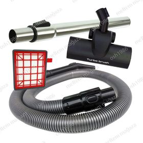 Fakir Veyron Turbo Öko Süpürge Çelik Telli Hortumu Turbo Brush Emici Başlık Teleskopik Boru