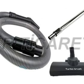 Fakir Veyron Turbo XL Süpürge Çelik Telli Hortumu Turbo Brush Emici Başlık Teleskopik Boru