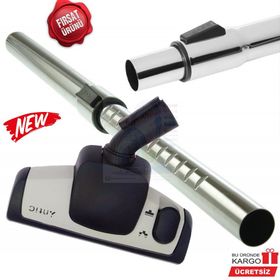 Fakir Veyron Turbo XL Süpürge Çelik Telli Hortumu Turbo Brush Emici Başlık Teleskopik Boru