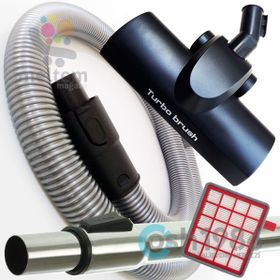 Fakir Veyron Turbo XL Süpürge Hortumu Orjinal Turbo Brush Emici Başlık Teleskopik Boru Filtre