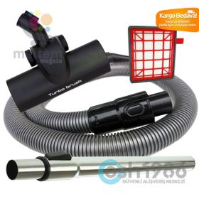 Fakir Veyron Turbo XL Süpürge Hortumu Orjinal Turbo Brush Emici Başlık Teleskopik Boru Filtre