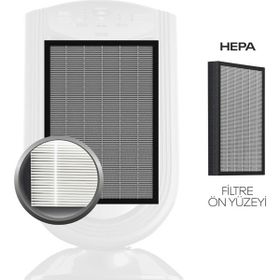 Fakir Vigor Plus Hepa Beyaz Karbon Filtre