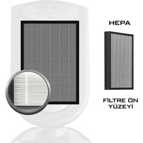 Fakir Vigor Plus Hepa Beyaz Karbon Filtre