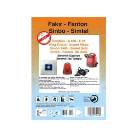 Fakir Wien Toz Süpürge Torbası