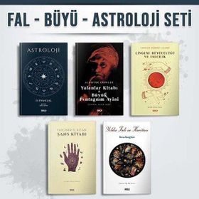 Fal Büyü Astroloji Seti 5 Kitap Takım - Aleister Crowley