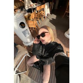 Falan Eyewear Haze Leopar Kahve Kadın Güneş Gözlüğü
