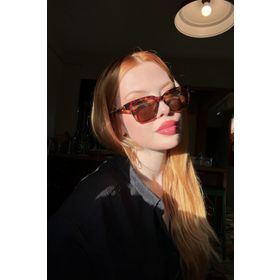 Falan Eyewear Haze Leopar Kahve Kadın Güneş Gözlüğü